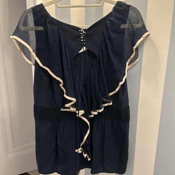 Akiko Revolve silk blouse size M - Picture 5 of 6